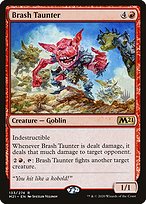Brash Taunter from Core Set 2021 Promos painted by Svetlin Velinov