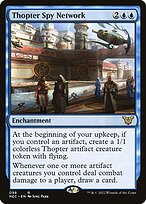 Thopter Spy Network Magic The Gathering Commander 2018 