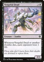 Vengeful Dead from Starter Commander Decks painted by Alex Horley-Orlandelli