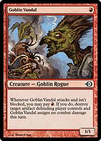 Goblin Vandal from Magic Online Promos painted by Thomas M. Baxa