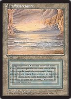 MTG Underground Sea FBB 黒枠　フランス語　3枚 Underground Sea | 3rd Edition / Revised - French | Star City