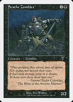 Scathe Zombies from Seventh Edition painted by Kev Walker