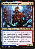 Mizzix of the Izmagnus from Judge Gift Cards 2021 painted by Zoltan Boros
