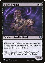 Undead Augur from Starter Commander Decks painted by Sara Winters