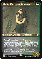 Belbe, Corrupted Observer from Commander Legends painted by Igor Kieryluk