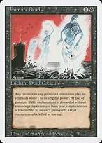 マジック：ザ・ギャザリング MAGIC CARDS/ANIMATE-DEAD/RARE '97ver. Animate Dead PSA 10 ***MTG - Unlimited - 1993 - Graded - GEM