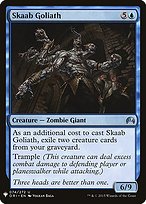 Skaab Goliath from Mystery Booster painted by Volkan Baǵa