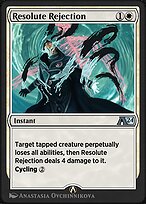 Resolute Rejection
