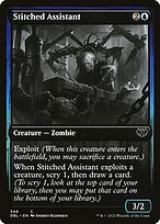 Stitched Assistant from Innistrad: Double Feature painted by Andrey Kuzinskiy