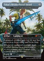 MTG Secret Lair ティーダのフラタニティ(真理と正義の剣)Foil MTG ティーダのフラタニティ/Tidus's Brotherhood Swor - メルカリ