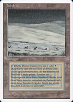 マジック：ザ・ギャザリング - mtg Tundra MP/HP 程度 Tundra - Revised
