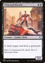 Withered Wretch from Starter Commander Decks painted by Tim Hildebrandt