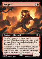 MTG サージ foil 英語版 パイロゴイフ Pyrogoyf ① Pyrogoyf | Modern Horizons 3 Commander | Star City Games