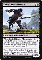 Karfell Kennel-Master from Kaldheim painted by Izzy