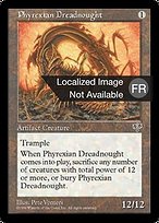 Phyrexian Dreadnought 英 4枚セット Phyrexian Dreadnought cards - playset (x4) MTG - Magic the