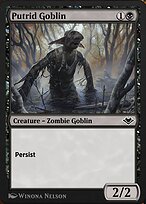 Putrid Goblin from Jumpstart: Historic Horizons painted by Winona Nelson