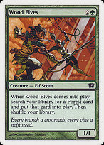 Wood Elves · Ninth Edition (9ED) #283 · Scryfall Magic The 