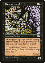 Barrow Ghoul from Weatherlight painted by Bryan Talbot