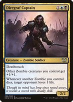 Diregraf Captain from Duel Decks: Blessed vs. Cursed painted by Slawomir Maniak