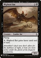 Blighted Bat from Mystery Booster painted by Nils Hamm