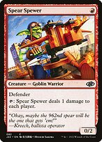 Spear Spewer from Jumpstart 2022 painted by Ryuichi Sakuma