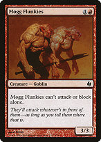 Mogg Flunkies from Premium Deck Series: Fire and Lightning painted by Brom