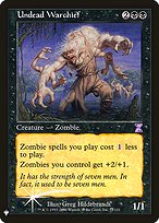 Undead Warchief from Mystery Booster Retail Edition Foils painted by Greg Hildebrandt