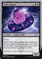 Skull Saucer from Unsanctioned painted by Mike Burns