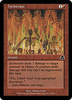 Incinerate