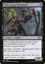 Sling-Gang Lieutenant from Modern Horizons painted by Craig J Spearing