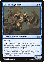Stitchwing Skaab from Shadows over Innistrad painted by Nils Hamm
