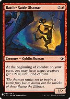 Battle-Rattle Shaman from Mystery Booster painted by Warren Mahy
