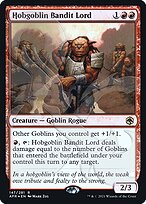 Hobgoblin Bandit Lord from Adventures in the Forgotten Realms Promos painted by Mark Zug
