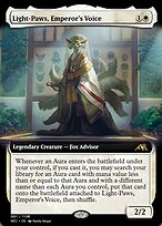 Light-Paws, Emperor's Voice · Magic Online Promos (PRM