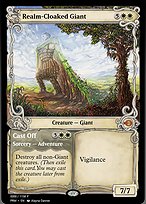 Realm-Cloaked Giant // Cast Off