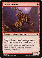 Goblin Cohort from Duel Decks Anthology: Elves vs. Goblins painted by Darrell Riche