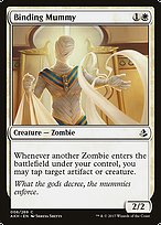 Binding Mummy from Amonkhet painted by Shreya Shetty