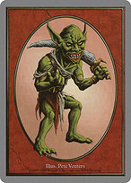 Goblin from Unglued Tokens painted by Pete Venters