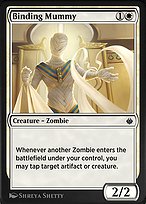 Binding Mummy from Amonkhet Remastered painted by Shreya Shetty