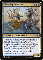 Gleaming Overseer from Starter Commander Decks painted by Volkan Baǵa