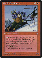 Goblin Ski Patrol from Ice Age painted by Mark Poole