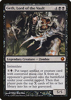 Geth, Lord of the Vault from Scars of Mirrodin painted by Whit Brachna