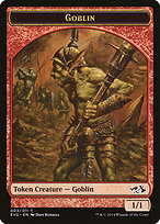 Goblin from Duel Decks Anthology: Elves vs. Goblins Tokens painted by Dave Kendall